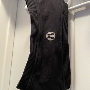 Lululemon Athletica Black Elastic Headband
